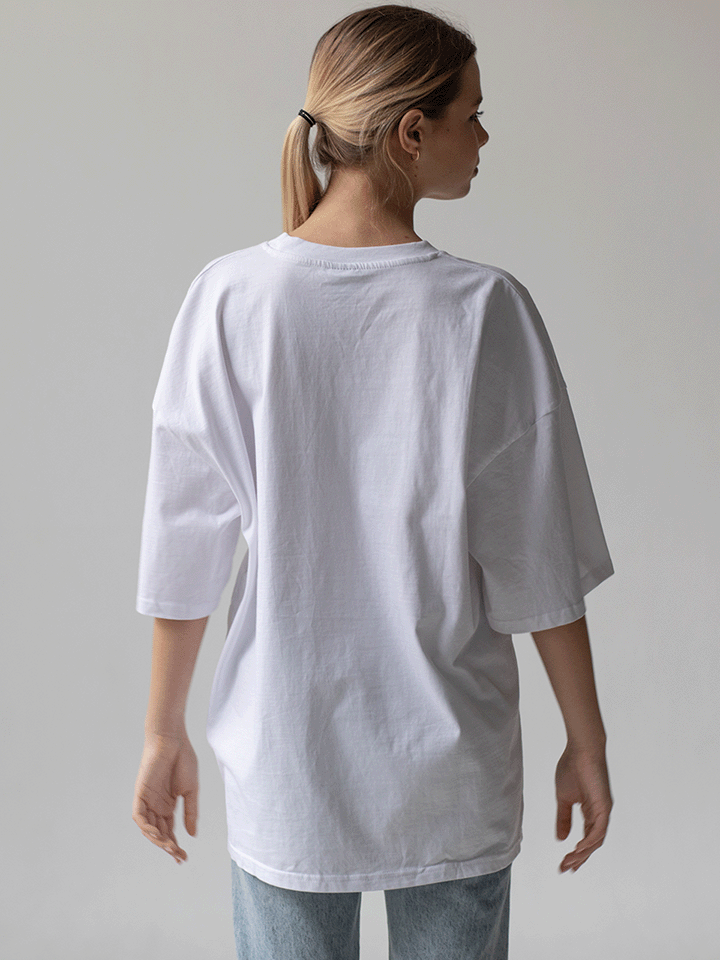 Unisex Oversized "Grass User" T-Shirt – 100% French Terry Cotton