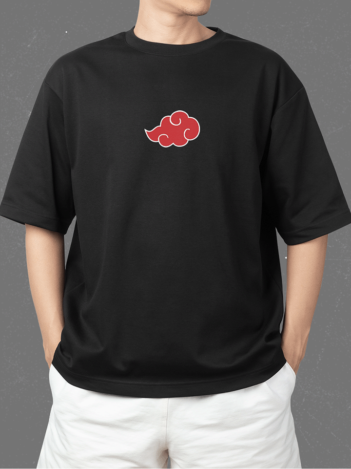 🔥 Itachi Oversized T-Shirt – 100% French Terry Cotton | Anime Streetwear